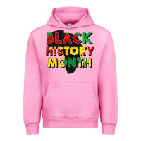 Fuchsia Pink black history month Urban Hoodie - CowGirlArtShop