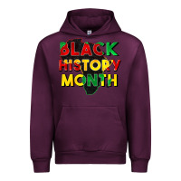 Mauve Wine black history month Urban Hoodie - CowGirlArtShop