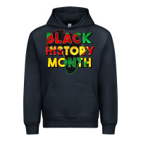Navy black history month Urban Hoodie - CowGirlArtShop