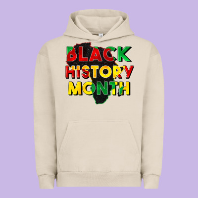 Black History Month Urban Hoodie Designed By Cowgirlartshop