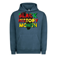 Pigment Midnight Navy black history month Urban Hoodie - CowGirlArtShop