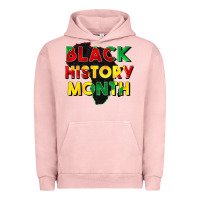 Pigment Salmon black history month Urban Hoodie - CowGirlArtShop
