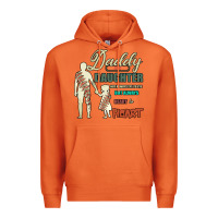 Carrot Daddy And Daughter Not Always Eye To Eye But Always Heart To Heart Premium Hoodie - Bettercallsaul