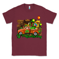 Burgundy st patricks day loads of truck Classic Tee - AdoDesignShop