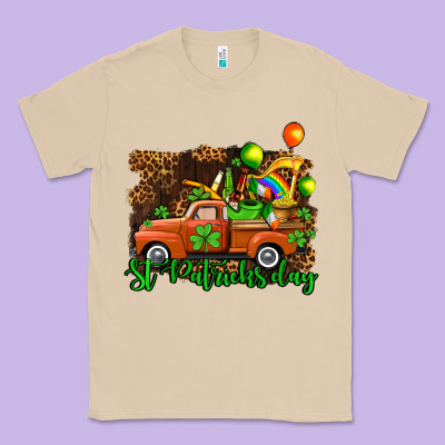 St Patricks Day Loads Of Truck Classic Tee Designed By Adodesignshop