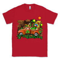Red st patricks day loads of truck Classic Tee - AdoDesignShop