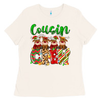 Bone cousin crew christmas deer Ladies Tee - MaliasSmallBusiness