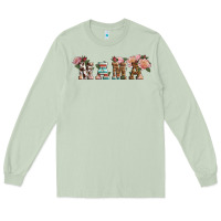 Matcha Western Floral Mama Long Sleeve Tee - LillyAllenDesigns