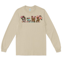 Mushroom Western Floral Mama Long Sleeve Tee - LillyAllenDesigns