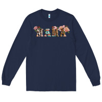 Navy Western Floral Mama Long Sleeve Tee - LillyAllenDesigns