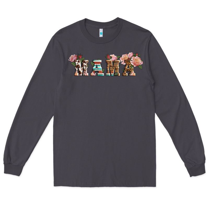 Western Floral Mama Long Sleeve Tee by LillyAllenDesigns | Teevron
