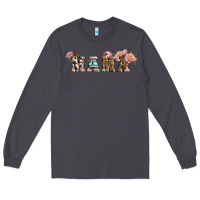 Smoke Western Floral Mama Long Sleeve Tee - LillyAllenDesigns