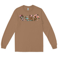 Toasted Coconut Western Floral Mama Long Sleeve Tee - LillyAllenDesigns