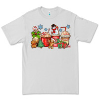 Dove Grey christmas coffee cups Premium Tee - Zillion Design Studio