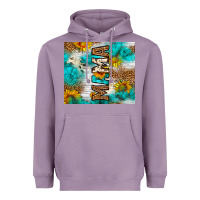 Lavender mama leopard sunflower Heavyweight Hoodie - LillyAllenDesigns