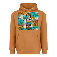 Meerkat mama leopard sunflower Heavyweight Hoodie - LillyAllenDesigns