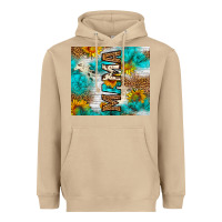 Mushroom mama leopard sunflower Heavyweight Hoodie - LillyAllenDesigns