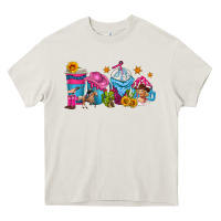 Cream cowgirl coffee cups Heavy Core Tee - texasbilliewilder