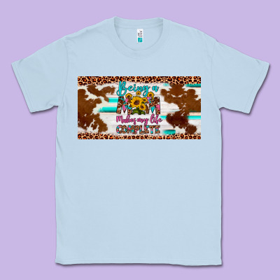 Being A Mom Makes My Life Complete License Plate Classic Tee Designed By Artiststas