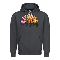 Smoke hello spring Zipper Hoodie - MaliasSmallBusiness