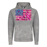 Cloud Rock american flag and  cancer ribbon pattern Vintage Hoodie - AdoDesignShop