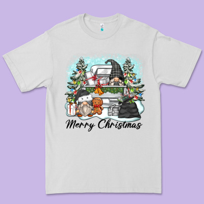 Merry Christmas Gnomes Premium Tee Designed By Zillion Design Studio