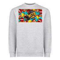 Heather Grey skidsteer sippy Heavyweight Sweatshirt - Artiststas