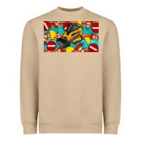 Mushroom skidsteer sippy Heavyweight Sweatshirt - Artiststas