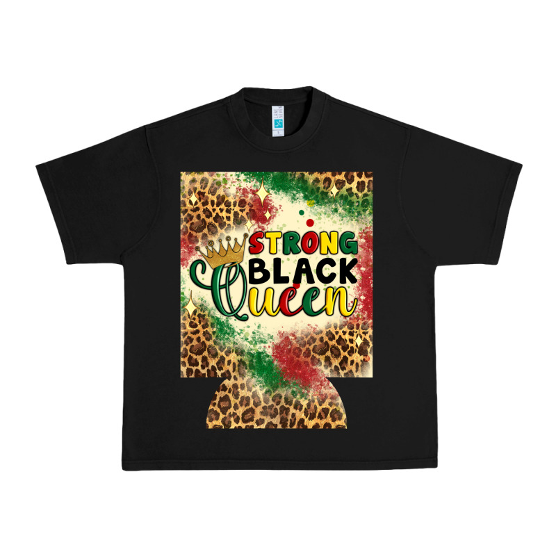 Strong Black Queen 12 Oz Can Cooler (regular) Urban Heavy Tee by Artiststas | Teevron
