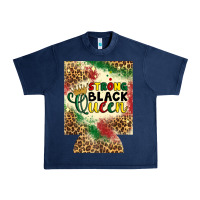 Navy strong black queen 12 oz can cooler (regular) Urban Heavy Tee - Artiststas