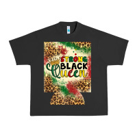 Pigment Black strong black queen 12 oz can cooler (regular) Urban Heavy Tee - Artiststas