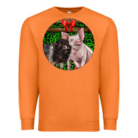 Carrot christmas pig Premium Sweatshirt - LillyAllenDesigns