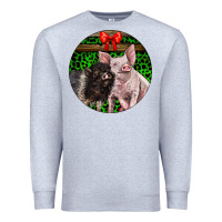 Christmas Pig Premium Sweatshirt | Teevron