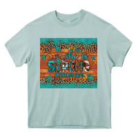 Arona she is strong gemstone sunflower leopard Heavy Core Tee - Artiststas