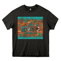 Asphalt she is strong gemstone sunflower leopard Heavy Core Tee - Artiststas