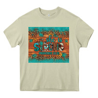 Mossy she is strong gemstone sunflower leopard Heavy Core Tee - Artiststas