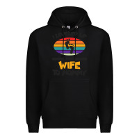Black I Leveled Up From Wife To Mommy Premium Hoodie - Bettercallsaul
