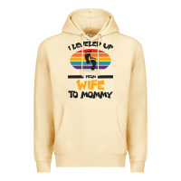 Pina Colada I Leveled Up From Wife To Mommy Premium Hoodie - Bettercallsaul