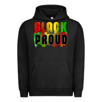 Pigment Black black and proud Urban Hoodie - CowGirlArtShop