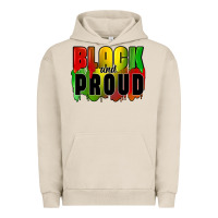 Pigment French Oak black and proud Urban Hoodie - CowGirlArtShop