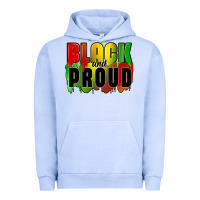 Pigment Grape Ice black and proud Urban Hoodie - CowGirlArtShop