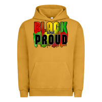 Black And Proud Urban Hoodie | Teevron