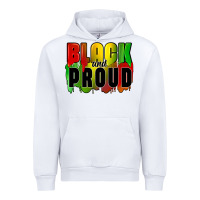 White black and proud Urban Hoodie - CowGirlArtShop