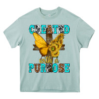 Arona created with a purpose Heavy Core Tee - texasbilliewilder
