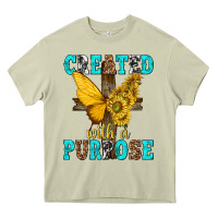 Mossy created with a purpose Heavy Core Tee - texasbilliewilder