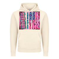 Vintage Artic warrior breast cancer and american flag Vintage Hoodie - AdoDesignShop