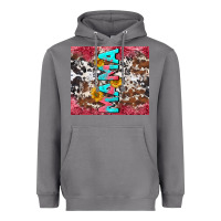 Storm mama cowhide  sunflowers Heavyweight Hoodie - LillyAllenDesigns