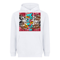 White mama cowhide  sunflowers Heavyweight Hoodie - LillyAllenDesigns