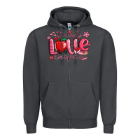 Smoke teach love inspire valentines day Zipper Hoodie - MaliasSmallBusiness