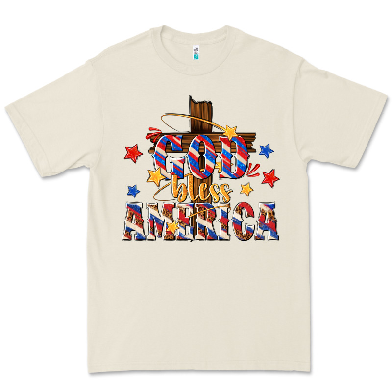 God Bless America Premium Tee by texasbilliewilder | Teevron